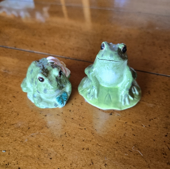 New frog pair salt & pepper set by J. Willfred, Charles Sadek Co. - Picture 6 of 9